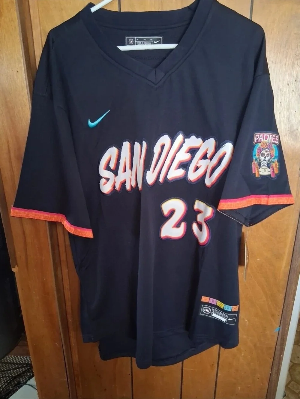 Mystery Sports Card With Fernando Tatis Jr San Diego Padres Xl Jersey